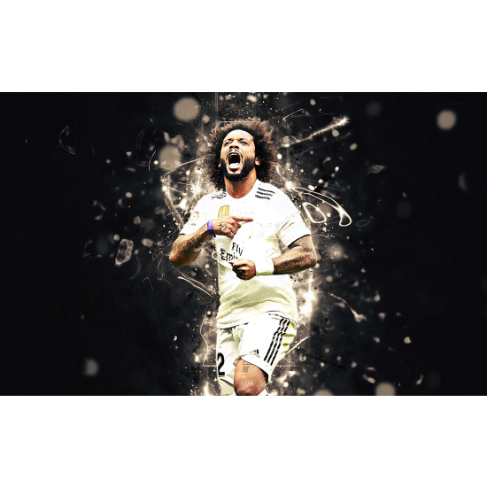 Panoramic Wallpaper - Wall Mural Football - Soccer Player