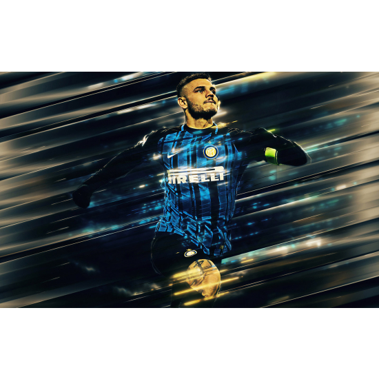 Panoramic Wallpaper - Wall Mural Football - Soccer Player