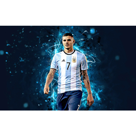 Panoramic Wallpaper - Wall Mural Football - Soccer Player