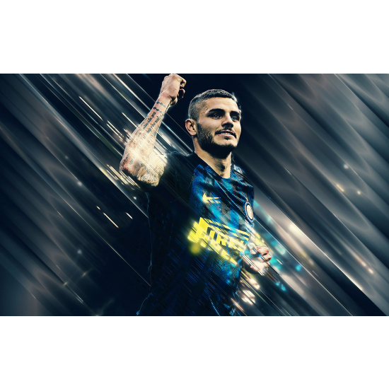 Panoramic Wallpaper - Wall Mural Football - Soccer Player