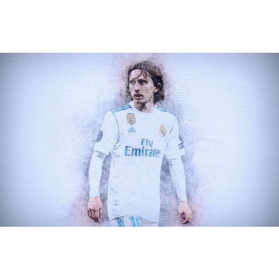 Panoramic Wallpaper - Wall Mural Football - Soccer Player