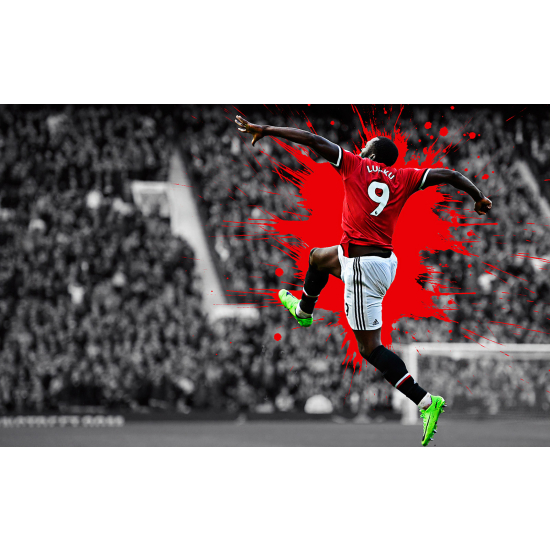 Panoramic Wallpaper - Wall Mural Football - Soccer Player