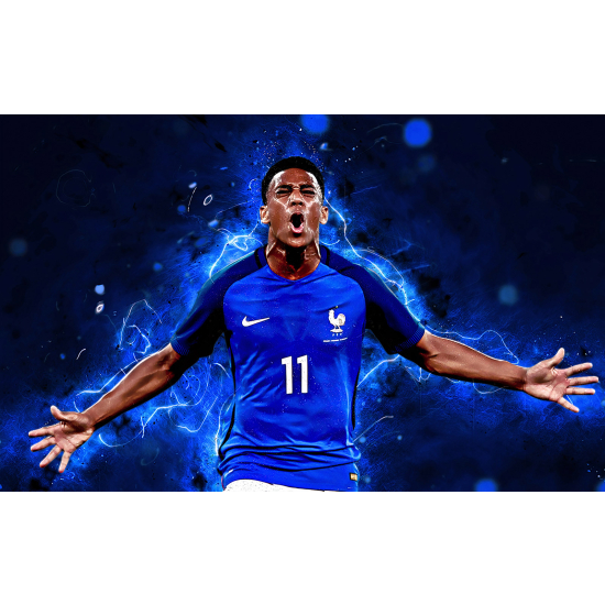 Panoramic Wallpaper - Wall Mural Football - Soccer Player