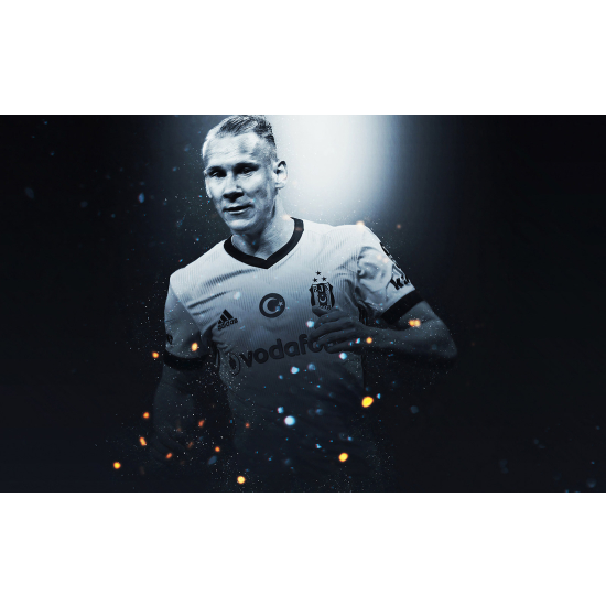 Panoramic Wallpaper - Wall Mural Football - Soccer Player