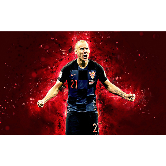 Panoramic Wallpaper - Wall Mural Football - Soccer Player