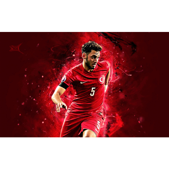 Panoramic Wallpaper - Wall Mural Football - Soccer Player