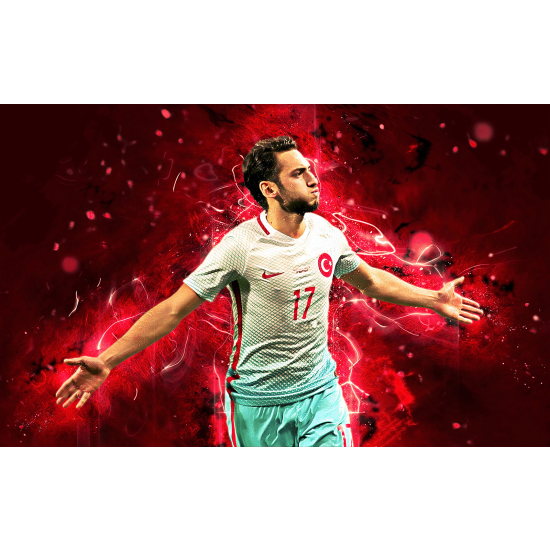 Panoramic Wallpaper - Wall Mural Football - Soccer Player