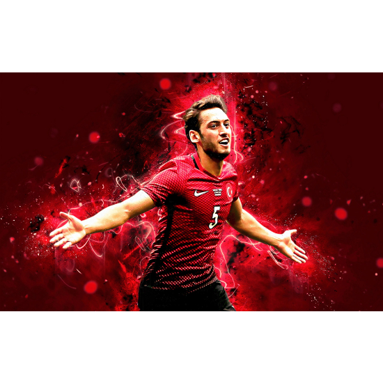 Panoramic Wallpaper - Wall Mural Football - Soccer Player