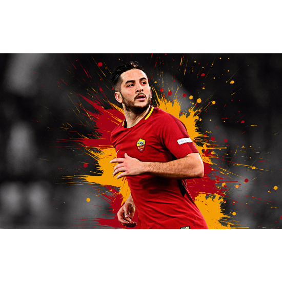 Panoramic Wallpaper - Wall Mural Football - Soccer Player