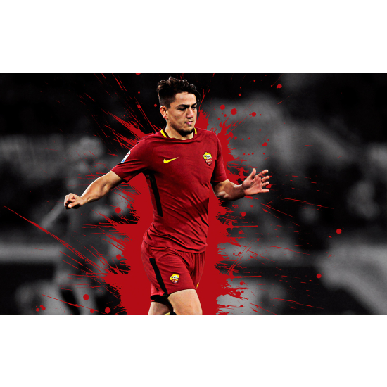 Panoramic Wallpaper - Wall Mural Football - Soccer Player