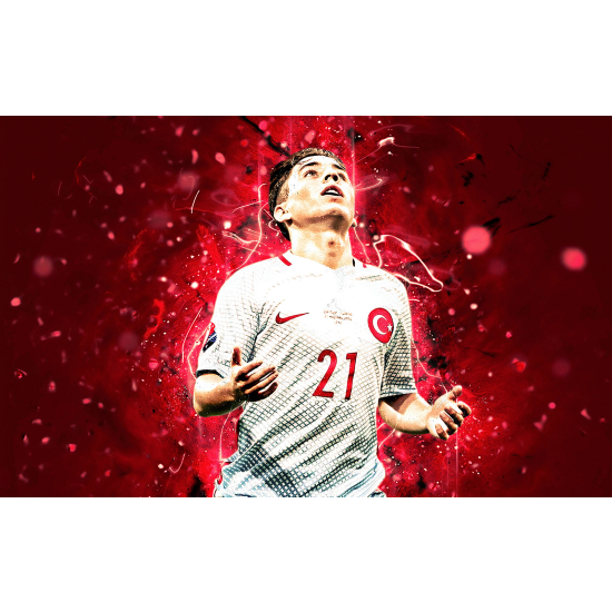 Panoramic Wallpaper - Wall Mural Football - Soccer Player