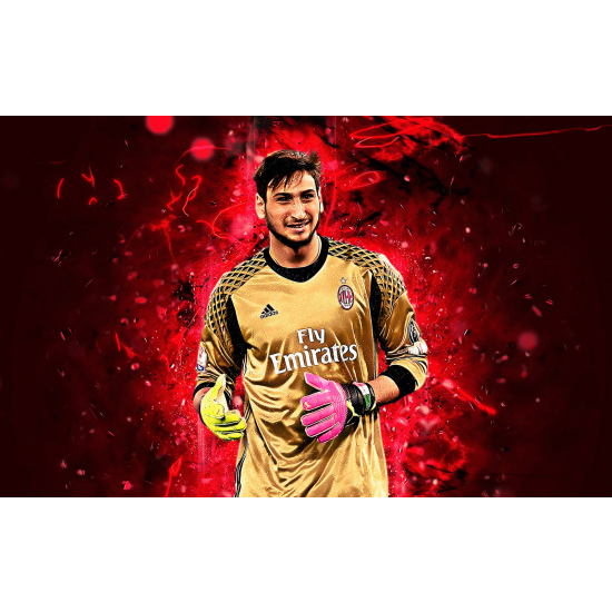 Panoramic Wallpaper - Wall Mural Football - Soccer Player