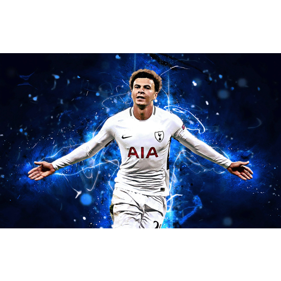 Panoramic Wallpaper - Wall Mural Football - Soccer Player