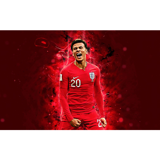 Panoramic Wallpaper - Wall Mural Football - Soccer Player