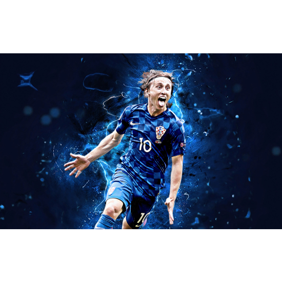 Panoramic Wallpaper - Wall Mural Football - Soccer Player