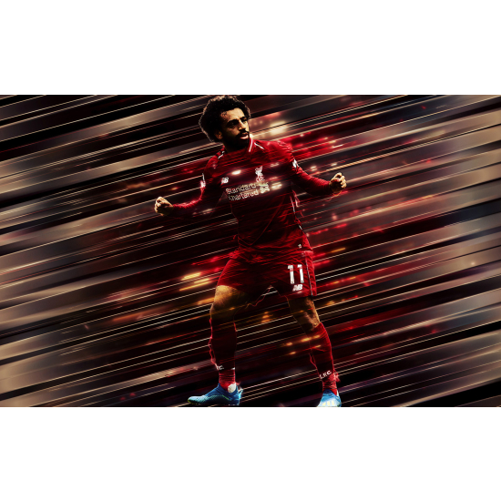 Panoramic Wallpaper - Wall Mural Football - Soccer Player