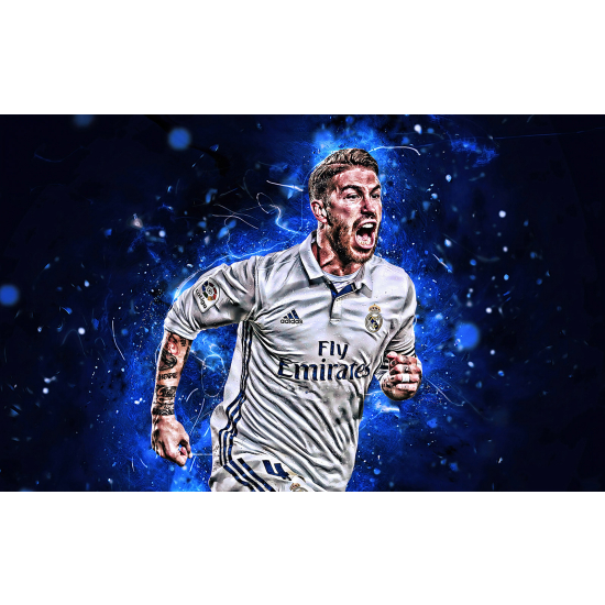 Panoramic Wallpaper - Wall Mural Football - Soccer Player