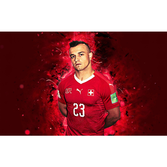 Panoramic Wallpaper - Wall Mural Football - Soccer Player