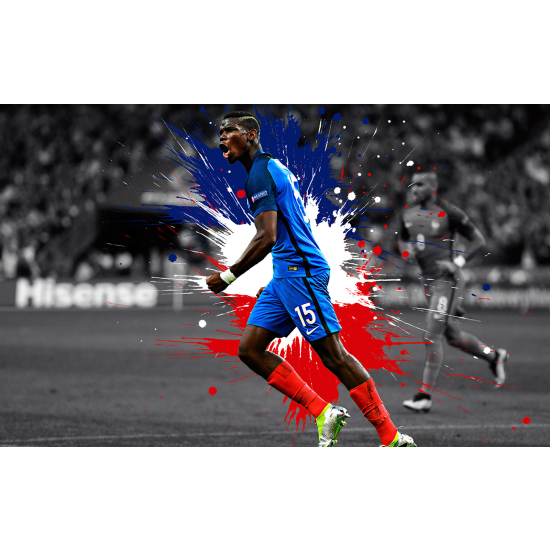 Panoramic Wallpaper - Wall Mural Football - Soccer Player