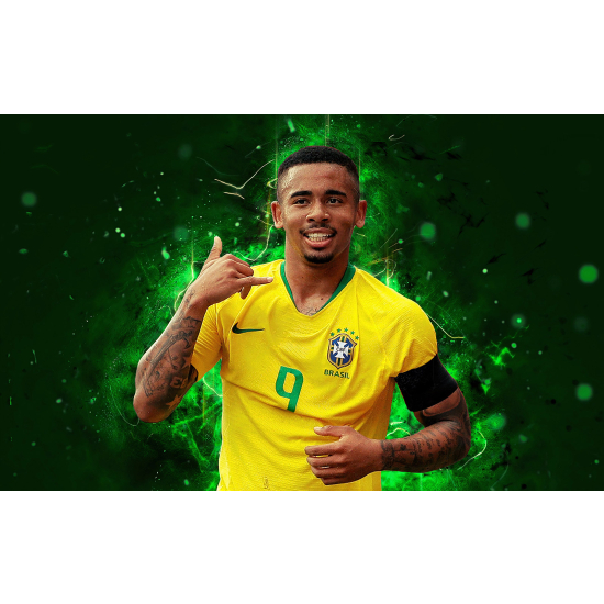 Panoramic Wallpaper - Wall Mural Football - Soccer Player