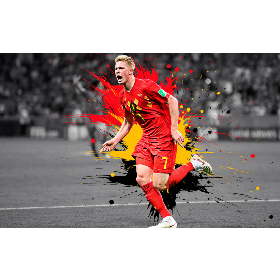 Panoramic Wallpaper - Wall Mural Football - Soccer Player