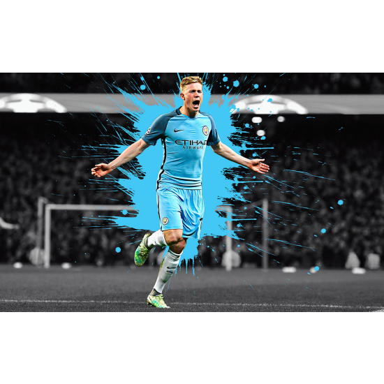 Panoramic Wallpaper - Wall Mural Football - Soccer Player