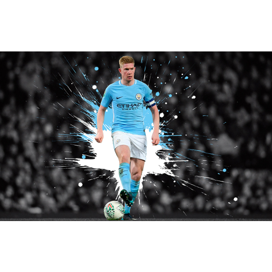 Panoramic Wallpaper - Wall Mural Football - Soccer Player