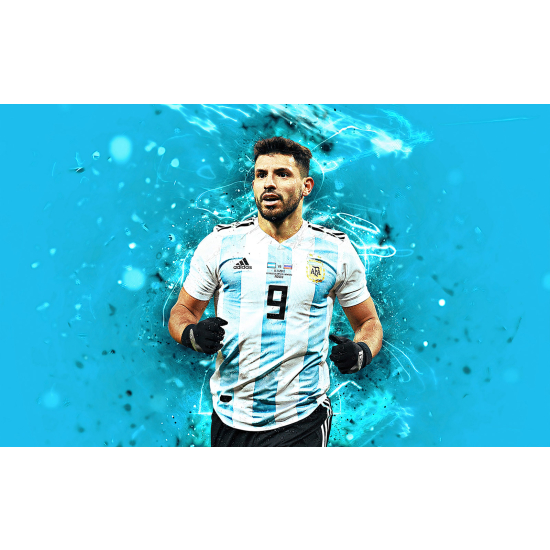 Panoramic Wallpaper - Wall Mural Football - Soccer Player