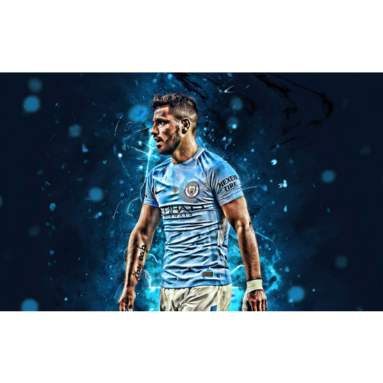 Panoramic Wallpaper - Wall Mural Football - Soccer Player