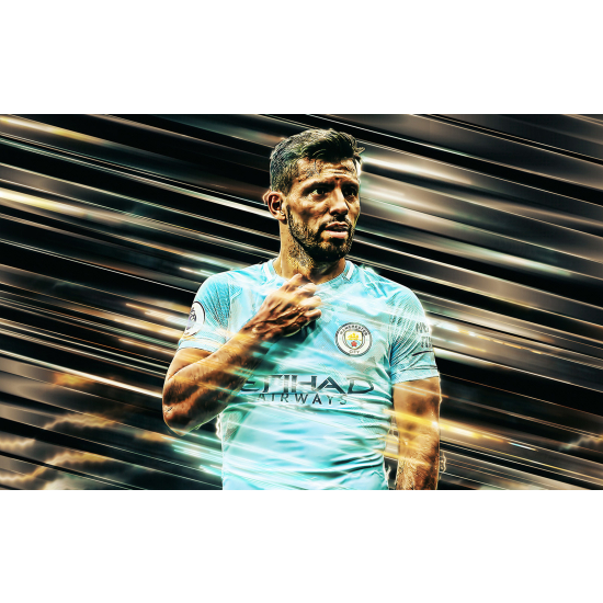 Panoramic Wallpaper - Wall Mural Football - Soccer Player