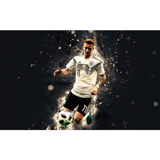 Panoramic Wallpaper - Wall Mural Football - Soccer Player