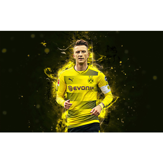 Panoramic Wallpaper - Wall Mural Football - Soccer Player