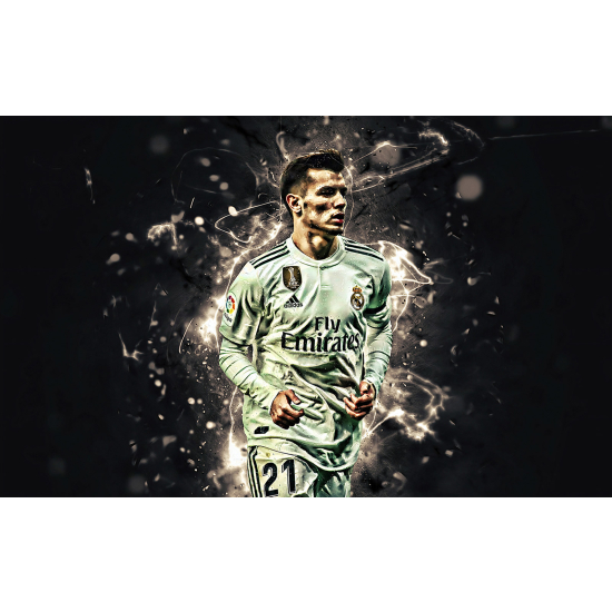 Panoramic Wallpaper - Wall Mural Football - Soccer Player