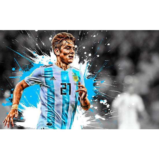 Panoramic Wallpaper - Wall Mural Football - Soccer Player