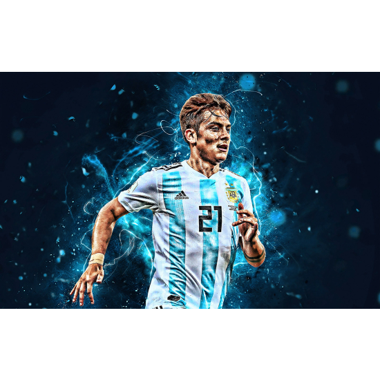 Panoramic Wallpaper - Wall Mural Football - Soccer Player