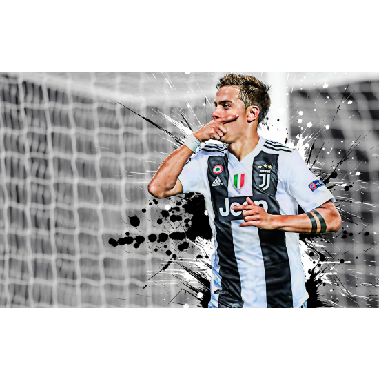 Panoramic Wallpaper - Wall Mural Football - Soccer Player