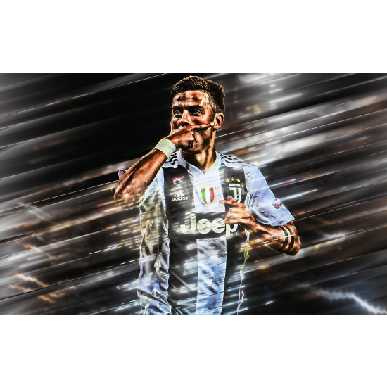 Panoramic Wallpaper - Wall Mural Football - Soccer Player