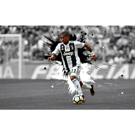 Panoramic Wallpaper - Wall Mural Football - Soccer Player