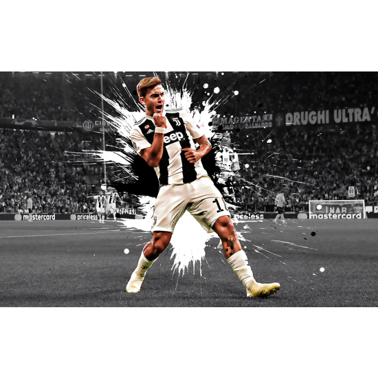 Panoramic Wallpaper - Wall Mural Football - Soccer Player