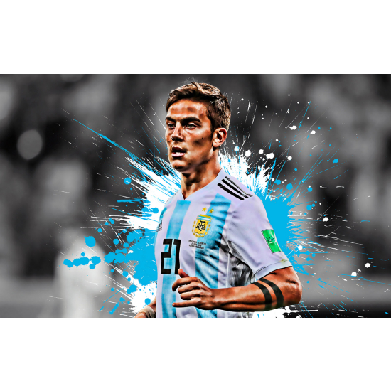 Panoramic Wallpaper - Wall Mural Football - Soccer Player