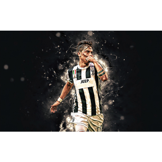 Panoramic Wallpaper - Wall Mural Football - Soccer Player