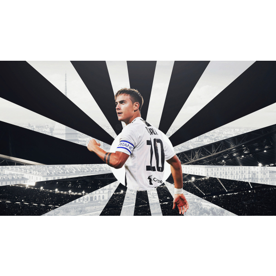 Panoramic Wallpaper - Wall Mural Football - Soccer Player