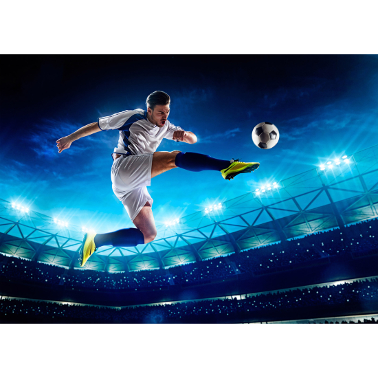 Panoramic Wallpaper - Wall Mural Football - Soccer Player