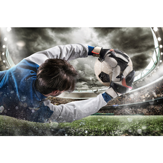 Panoramic Wallpaper - Wall Mural Football - Soccer Player