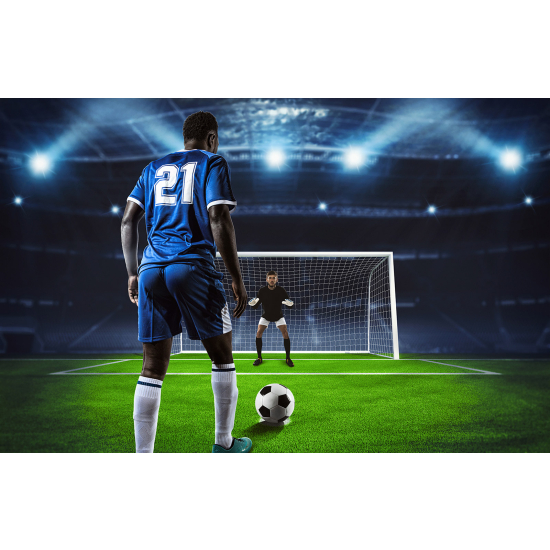 Panoramic Wallpaper - Wall Mural Football - Soccer Player