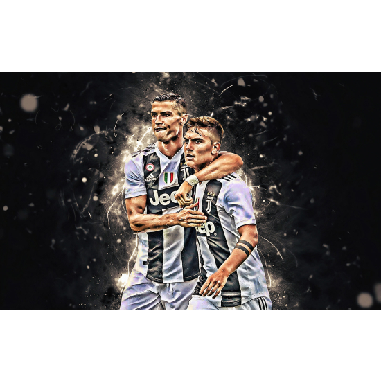 Panoramic Wallpaper - Wall Mural Football - Soccer Players