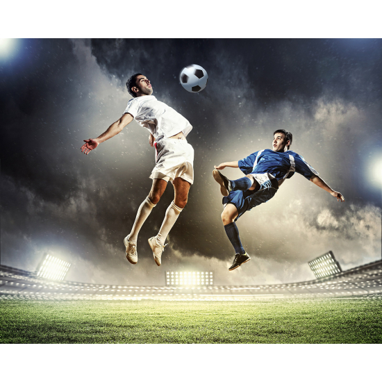 Panoramic Wallpaper - Wall Mural Football - Soccer Players