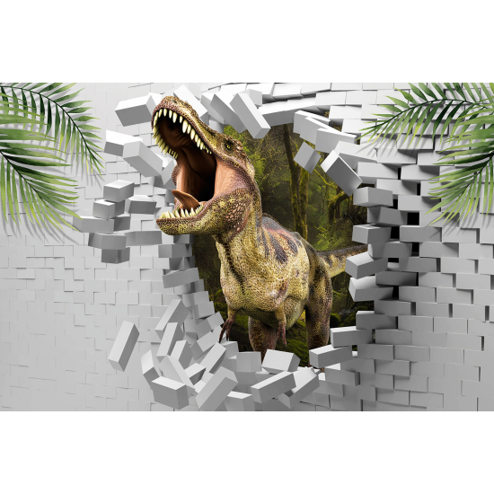 Panoramic Wallpaper - Wall Mural for Children - Dinosaur 3