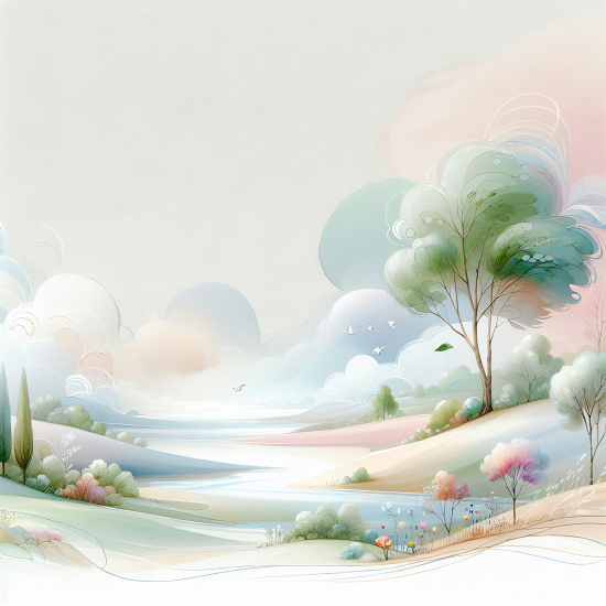 Panoramic Wallpaper - Wall Mural for Children - Fairy-tale