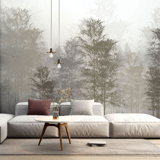 Panoramic Wallpaper - Wall Mural - Forest